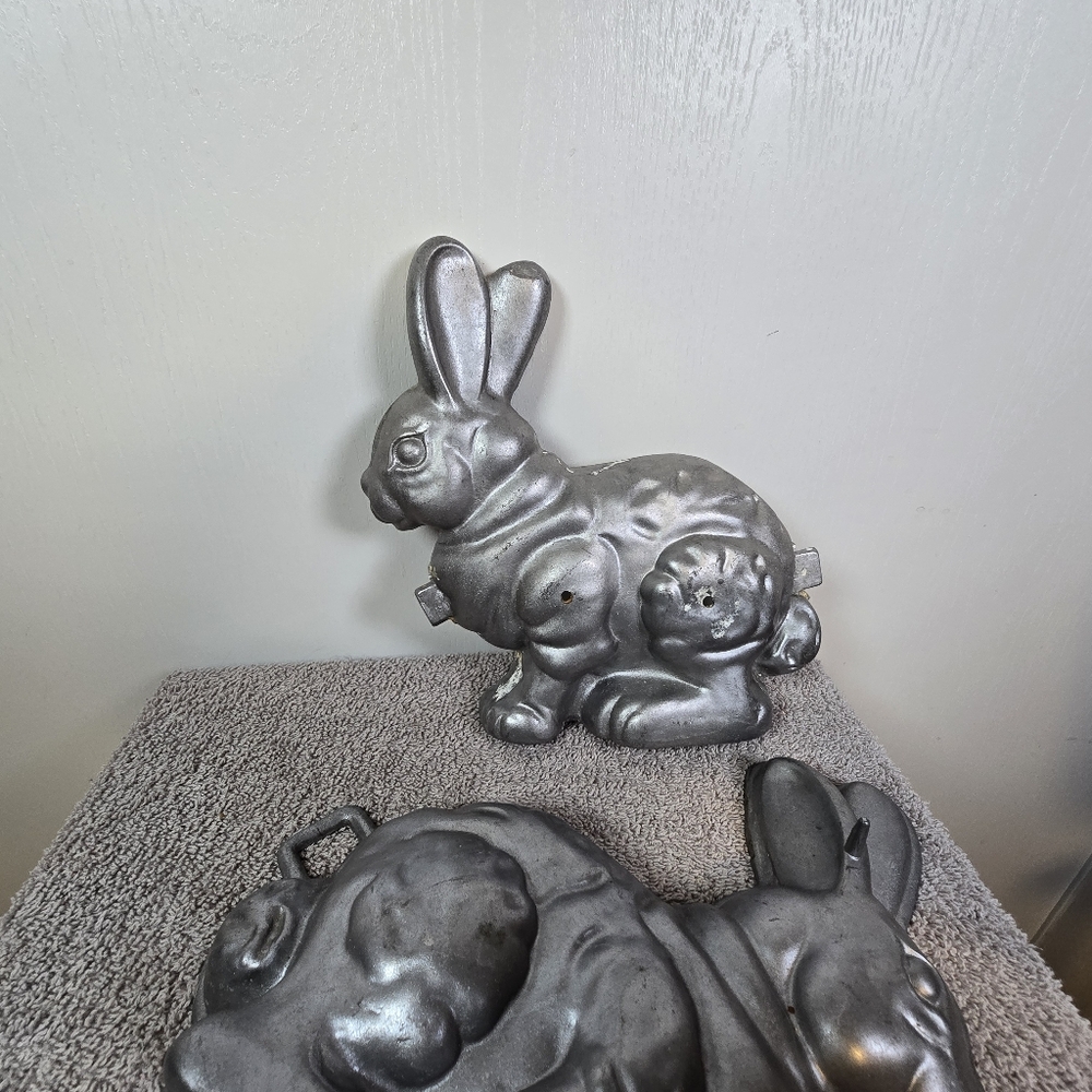 Silver Rabbit Cake Mold - Picture 9 of 13